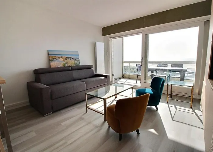 Annonce Professionnelle, Avec Très Belle Vue Mer, 3ème étage, Pour 4 Personnes Max * Hardelot-Plage